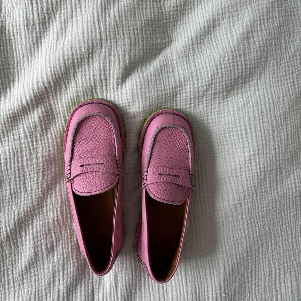 Pink Marni Loafers